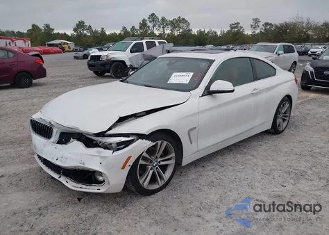 2018 BMW 430I z USA, uszkodzony, nr VIN WBA4W3C50JAC97100